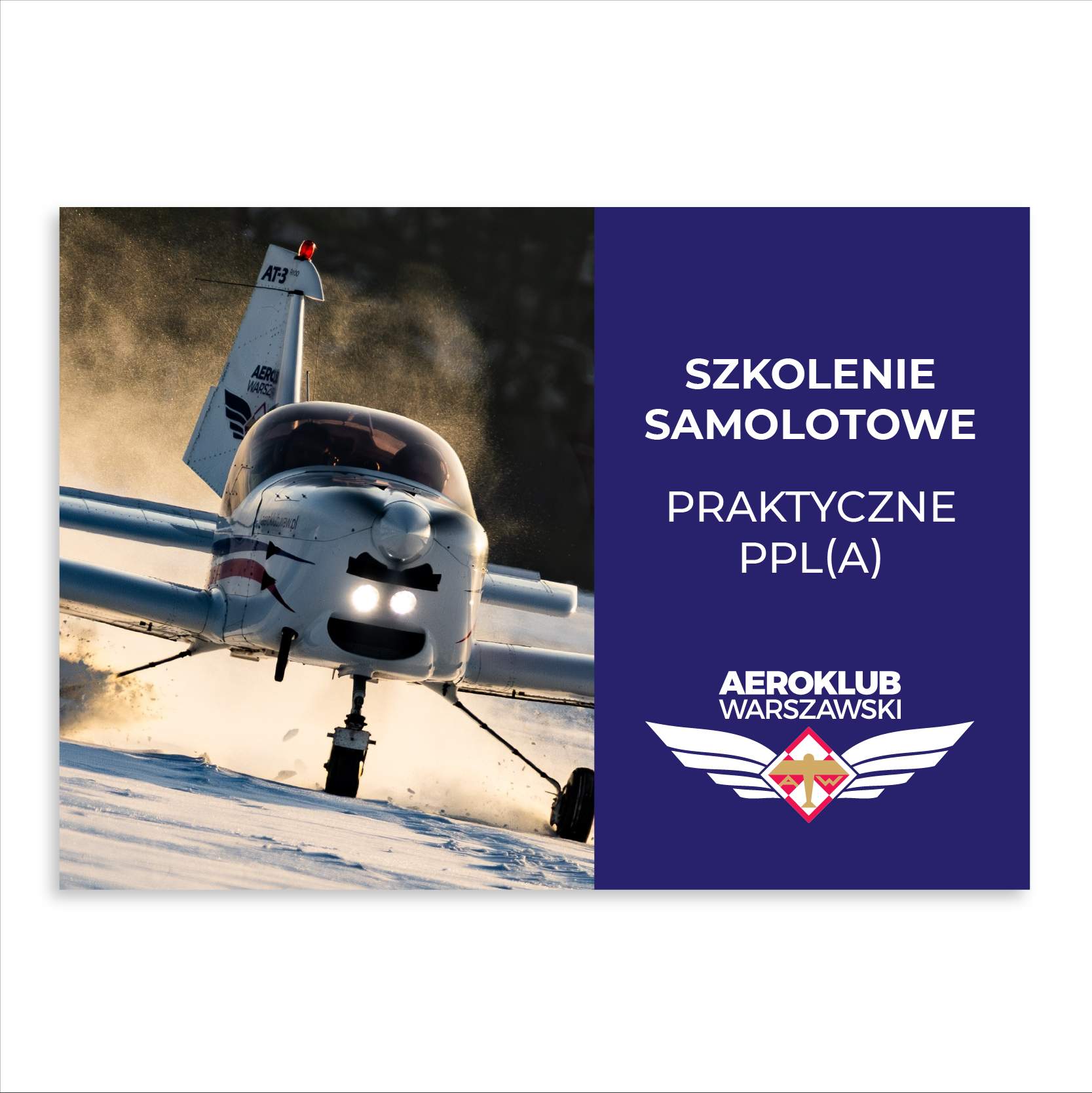 PPLA szkolenie lotnicze samolotowe warszawa
